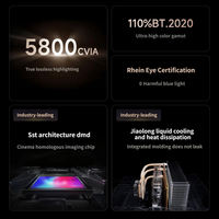 Projecteur laser triple 4K C5 Master 5800 CVIA Lumens avec cardan intégré, projecteur de cinéma maison intelligent, projecteur de jeu 4K 3D