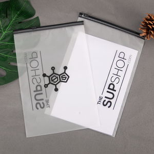 30 + kích cỡ tùy chọn áo tắm đồ lót Vớ quần áo tùy chỉnh nhựa phân hủy sinh học Zip khóa ziplock Túi mờ dây kéo túi - Product Image 2