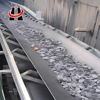 Bande transporteuse résistante aux hautes températures pour la manutention continue de la fritté et du clinker de ciment