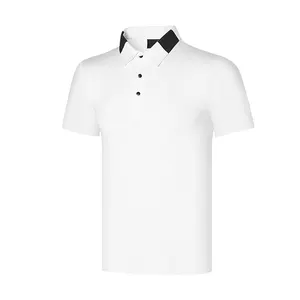 Polo da uomo ad asciugatura rapida per abbigliamento da Golf con Logo personalizzato