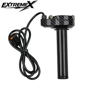 Accessori per Moto: Manopola Elettrica dell'Acceleratore Rotante Nera + Fibra di Carbonio per Surron S/X - Product Image 4