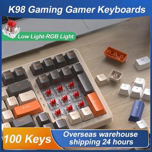 Attack Shark K98 OEM Mechanical Gaming Keyboard RGB Backlit 100 Keys <b>Wireless</b> Triple Mode Multimedia Anti-Ghosting Mechanical Ke - Product Image 5
