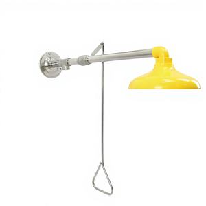 Station de <span class=keywords><strong>douche</strong></span> d'urgence industrielle murale efficace, dispositif de lavage en acier inoxydable conforme aux normes ANSI/EN - Product Image 5