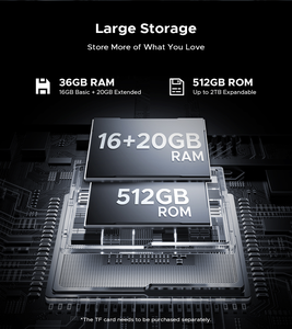 Doogee 5G Gồ Ghề Điện Thoại Thông Minh 22000MAh Đèn Pin Kép 16 + 512GB Android 15 Doogee S200 Max - Product Image 6