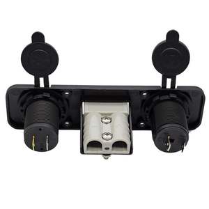 Cargador usb de doble puerto para motocicleta, enchufe de encendedor de cigarrillos para teléfono móvil, 24v DC 12v - Product Image 2