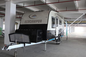 <span class=keywords><strong>Caravane</strong></span> Ecocampor <span class=keywords><strong>avec</strong></span> espace de rangement, remorque de camping hors route, normes australiennes, remorque de voyage en plein air pour 3 personnes - Product Image 4