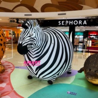 Prix ​​super bas, liquidation : ballons de modelage zèbre, animaux gonflables personnalisés et zèbres gonflables