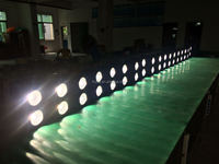 Luces de Escenario al por Mayor, 4X100W COB, Luz de Espectador de Cuatro Ojos para Teatro o Estudio, Blanco Cálido, Blanco Frío, RGBW