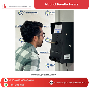 Alco Prevention Canada, technologie de pointe, taille compacte, test précis à haut débit, éthylotest Br-LGX-IS 7" tactile - Product Image 2