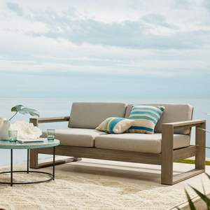 ชุดเฟอร์นิเจอร์สวนหรูหราทันสมัย ชุดโซฟาไม้สักสำหรับลานบ้านกลางแจ้ง - Product Image 1