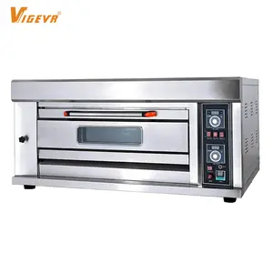 Vigevr CE certificated bakery equipment automatic electric baking oven kilns for bread pizza loaf baking