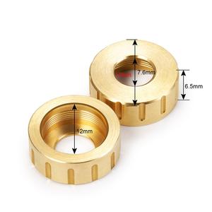 <span class=keywords><strong>Kyosho</strong></span> Jimny RC Crawler Car Upgrade repuestos latón endurecido contrapeso combinador eje trasero adaptador 1/18 escala RC piezas Accs - Product Image 6