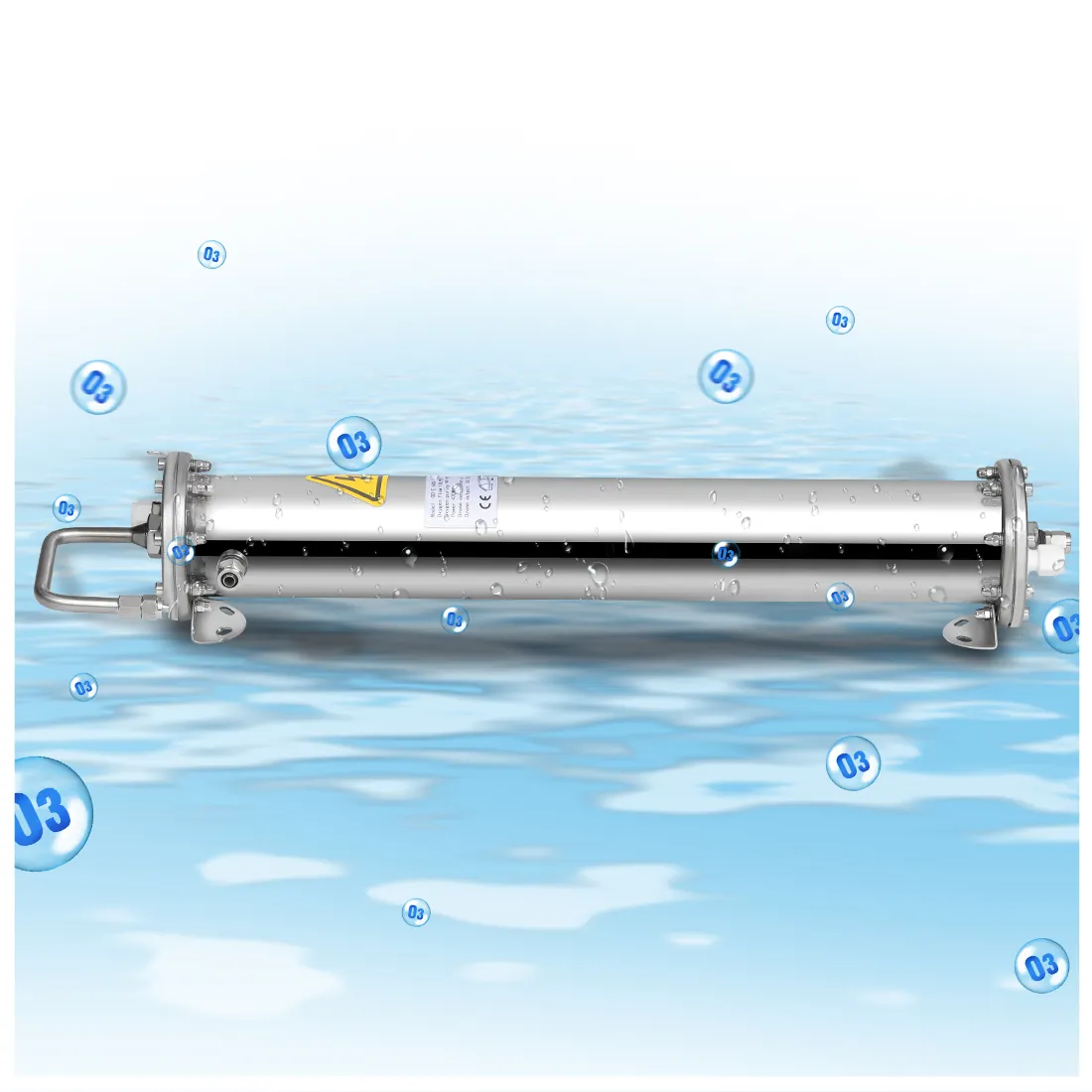 Sulama su arıtma ozon taze su filtreleme sistemi için 50g 60g tarım ozon jeneratörü