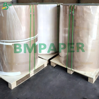 Papier sulfurisé blanc 38 g/m² résistant à la graisse et à l'huile pour doublures de barquettes 840 mm, compatible congélateur