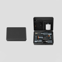 Kit Voiture 4-en-1 : Aspirateur, Gonfleur de Pneus, Batterie Externe 10000mAh, Charge Rapide Type-C, Équipement Personnalisé