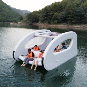 Expérience de luxe, bateau flottant gonflable, meilleur bateau électrique solaire gonflable, bateau solaire à énergie solaire - Product Image 2