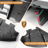 Lèvre de diffuseur arrière en fibre de carbone sèche style V pour Lotus Emira Car Modified Parts