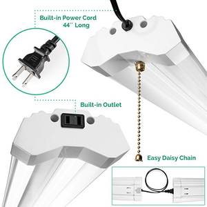 Lámpara de Techo <span class=keywords><strong>LED</strong></span> de 8 Pies (2.4 m), Ajustable, Interior, 4 Pies (1.2 m), Enlazable, <span class=keywords><strong>para</strong></span> Carnicería, Tienda, Iluminación Frontal de Techo - Product Image 6
