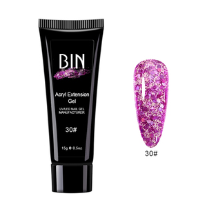 ISO22716 Kit Onglerie Poly <span class=keywords><strong>Gel</strong></span> pour ongles <span class=keywords><strong>Gel</strong></span> <span class=keywords><strong>UV</strong></span> Acrylique et <span class=keywords><strong>Gel</strong></span> Accessoires pour ongles Vernis permanent moderne Dispositif 6 BIN 120 Pcs 15ml - Product Image 3