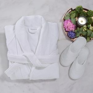เสื้อคลุมอาบน้ำระดับ<span class=keywords><strong>โรงแรม</strong></span>รีสอร์ทและเสื้อคลุมสปาพร้อมกระเป๋า - Product Image 5