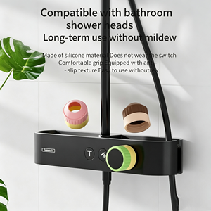 48mm Siliconen Deurknop Covers Modern Design Geluidsreductie Muurbescherming Antislip Handgrepen Senioren Artritis Kinderen Stopper - Product Image 2
