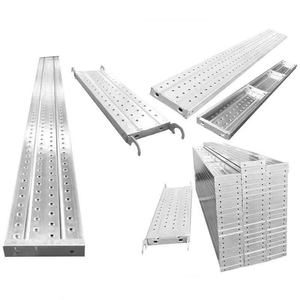 Alüminyum Galvanizli Çelik İskele Tahtası Dayanıklı Korozyon Önleyici Su Geçirmez İnşaat Platformu Merdiven İskele Çelik Platformları - Product Image 6