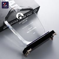 Trofeos de Cristal al por Mayor, Placas Personalizadas con Impresión de Letras, Grabado Personalizado, Estilo Deportivo, Decoración para Bodas