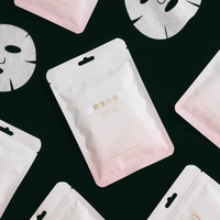 Sachet en aluminium imprimé en héliogravure sur mesure, épaisseur 100 microns, pour shampoing et liquides faciaux, scellé sur trois côtés, recyclable