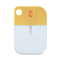 Flacon de parfum de voyage vide en plastique portable de 38 ml, 40 ml, 45 ml, 50 ml, en forme de carte de crédit, vaporisateur de poche