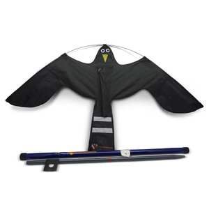 Cerf-volant de haute qualité en forme d'oiseau volant noir avec kit de poteau télescopique en fibre de verre 3 4 5 6 7 8 9 10 m en vente - Product Image 6