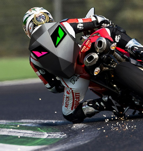 Cool LED Masque Yeux Moto Équitation Noir Grande Taille Sac À Dos En Plein Air Long Voyage Nuit Glowing led sac à dos - Product Image 4