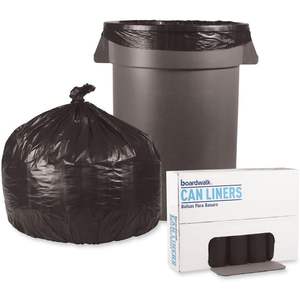Bolsas de Basura Domésticas de Grado Medio Boardwalk 3339H, 33x39, 33 Galones, 0.50 Mil, Negras, 25 Bolsas/Rollo, 8 Rollos/Contenedor - Product Image 3
