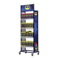 Support de rangement en métal blanc, bouteille de peinture Spray sur pied, étagère de 5 fils,