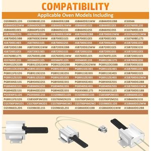 WB13X25500 Burner Igniter for Oven Burners, Gas <b>Range</b> Oven Igniter Fit for GE Oven JGB660SEJ4SS JGB700SEJ4SS PGB930SEJ4SS - Product Image 5