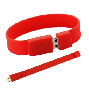 Silicone <b>USB</b> Flash <b>Drive</b> Bracelet Wristband Multi Color <b>USB</b> 2.0 Memory Stick 4GB 8GB 16GB 32GB Custom Logo Promotional Gift - Product Image 5