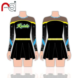 Dance Cheerleading Uniform Customized Design Logo Cheerleader Apparel