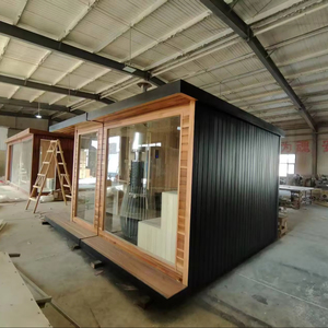 <span class=keywords><strong>Hemlock</strong></span> de Canadá/Construcción de cedro rojo para 4 personas salas de sauna tradicional al aire libre con ducha y vestuario - Product Image 4