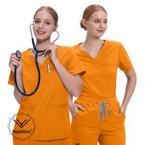 Vente en gros Ensemble de gommages médicaux pour femmes-Uniforme d'allaitement doux, respirant et confortable-Vêtements de travail pour médecin et infirmière pour hôpital - Product Image 3