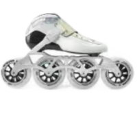 YSMLE Vente Flash Super Patins à Roues Alignées 4 Roues en Fibre de Carbone de Haute Qualité pour la Vitesse