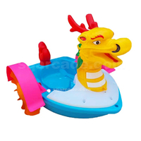 Bateau tamponneur électrique nouvelle mode 2023 pour divertissement aquatique extérieur des enfants, usage domestique, MOQ 1 pièce