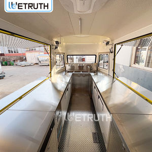 Petite camionnette alimentaire modifiée, cuisine mobile conduite, remorque de restauration compacte, food truck compact - Product Image 4