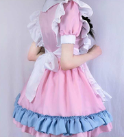 Chemise Lolita de Soubrette pour Cosplay, Costumes de Jeu de Rôle pour Fêtes, Clubs, Scène, Tenues avec Nœuds Papillon, Robes de Bal, Uniformes de Serveuse, Tailles Plus