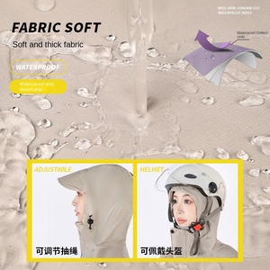 Usuto da <span class=keywords><strong>donna</strong></span> per adulti da uomo <span class=keywords><strong>impermeabile</strong></span> per auto elettrica a batteria per moto lungo corpo intero Anti-pioggia in PVC Oxford panno pioggia - Product Image 2