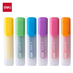 Deli Highlighter SK628 6 Colors Normal Size For School Office Use - Product Image 5