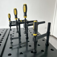 Nouvelle table de soudage 3D robuste en acier Q355, plateforme de fixation flexible, fabrication métallique, assemblage, conception personnalisée, surface nitridée