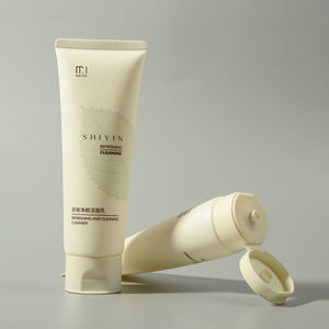 Tubos de grande diâmetro PE Squeeze 200g Capacidade <span class=keywords><strong>100ml</strong></span> Silk-screen Impresso Cosmético-Grau PE PBL ABL Tubo Embalagem Soft <span class=keywords><strong>Tube</strong></span> - Product Image 1