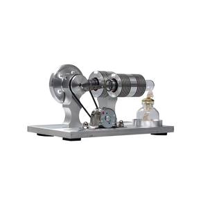 Générateur à moteur <span class=keywords><strong>Stirling</strong></span>, moteur à vapeur, expérience <span class=keywords><strong>de</strong></span> physique, science populaire, production scientifique, modèle d'invention - Product Image 4