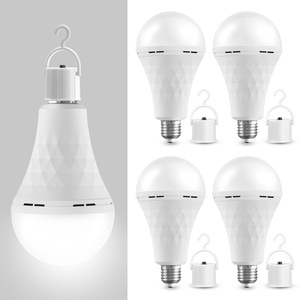 مصباح طوارئ LED قابل للتعتيم 10 واط IP65، شحن، مقاوم للماء، إضاءة ساطعة، بطارية ليثيوم أيون بلاستيكية، للتخييم، احتياطي 6-8 ساعات، Ra80، 6000 كلفن - Product Image 1