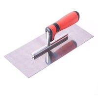 Couteau à enduire en acier inoxydable, spatule à plâtre, grattoir à mastic, grand outil de plâtrage mural blanc