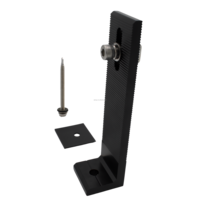 Kits de montage de panneaux solaires en aluminium de 165mm avec des performances fiables et durables
